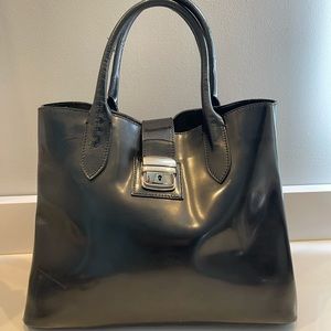 Black handbag
